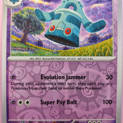 Carta Individual Pokémon Bronzong 069/162, set Temporal Forces,  Thunder Cards México, Reverse Holo