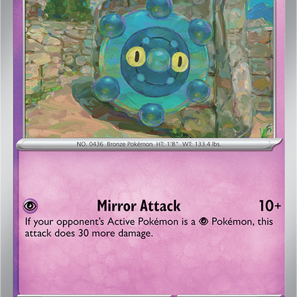 Carta Individual Pokémon Bronzor 068/162, set Temporal Forces,  Thunder Cards México
