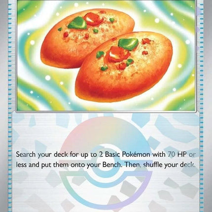 Carta Individual Pokémon Buddy-Buddy Poffin 101/131, Supporter Trainer, set Prismatic Evolution, Ilustración de AYUMI ODASHIMA. - Thunder Cards México