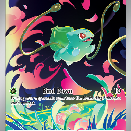 Carta Individual Pokémon Bulbasaur Illustration Rare 133/132, Trainer, set Mega Evolution - Thunder Cards México