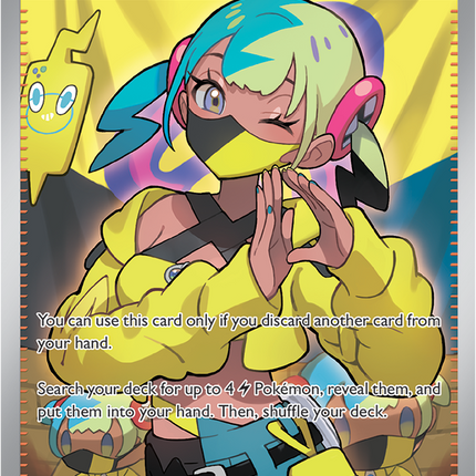 Carta Individual Pokémon Trainer Canari 257/217, Supporter Trainer, set Ascended Heroes, Thunder Cards México