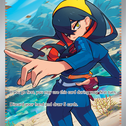 Carta Individual Pokémon 
Carmine Ultra Rare 204/167 Twilight Masquerade, en Thunder Cards México