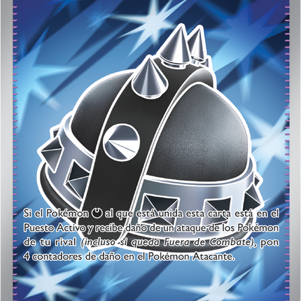 Carta Individual Pokémon Casco Punk 121/094, Trainer, set Phantasmal Flames, Ilustración de Studio Bora Inc.- Thunder Cards México