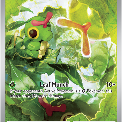 Caterpie (Illustration Rare)- 172/165 - SV: 151 (Copia)