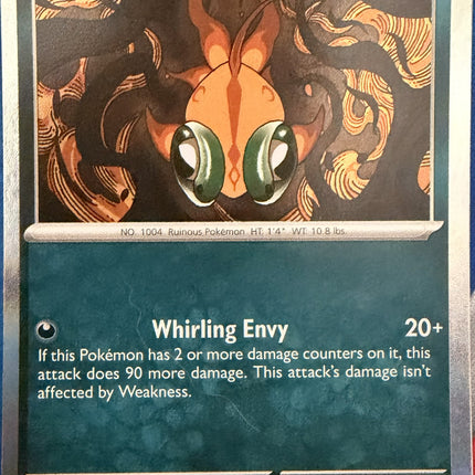 Carta individual Pokémon Chi-Yu 059/084, set Pitch Black, en Thunder Cards México Holo