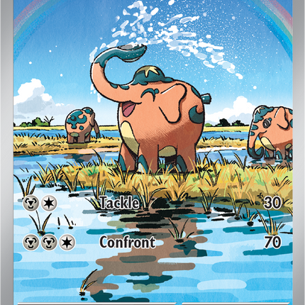 Carta Pokémon Cufant (IR) 076/064 del set Shrouded Fable de Pokémon TCG en Thunder Cards