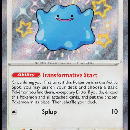 Carta Pokémon Ditto Shiny 201/091 - Paldean Fates- Thunder Cards