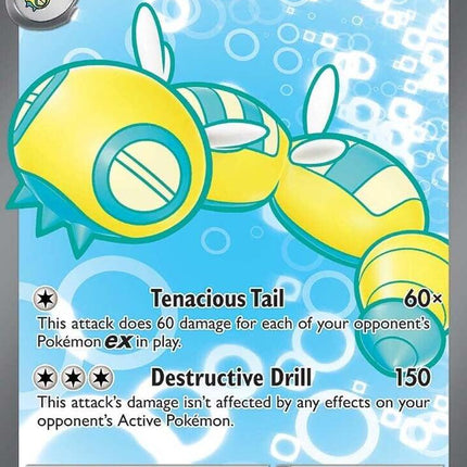 Carta Individual Pokémon Dudunsparce EX Ultra Rare 178/159 , Stage 1 Pokémon 270 HP, set Jorney Together, Ilustración de 5ban Graphics - Thunder Cards México