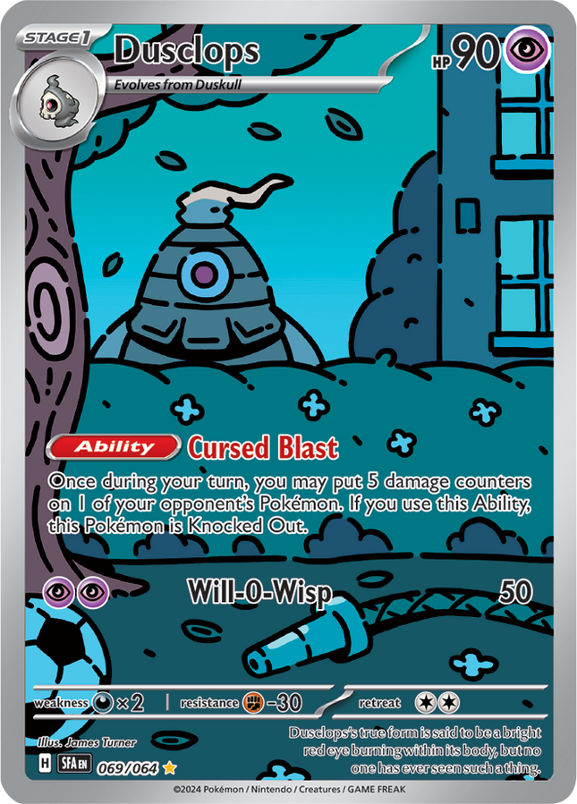 Dusclops IR- 069/064 - SV: Shrouded Fable (SFA)
