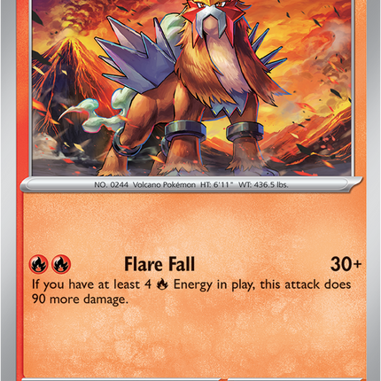 Carta Pokémon Entei 025/217 - Ascended Heroes - Thunder Cards
