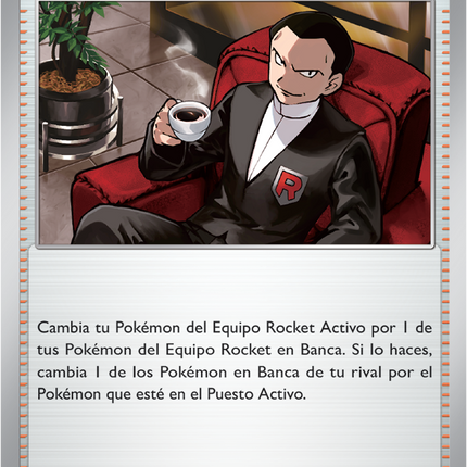 Carta Pokémon Giovanni del Equipo Rocket 204/217 del set Ascended Heroes de Pokémon TCG en Thunder Cards, carta en español