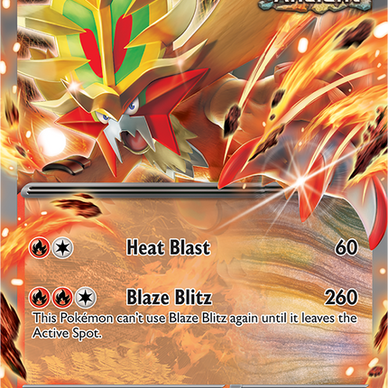 Carta Pokémon Gouging Fire EX (DR) 038/162 del set Temporal Forces Pokémon TCG en Thunder Cards México