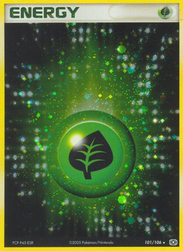 Grass Holo Basic Energy 101/106 - Emerald (EM) -2005