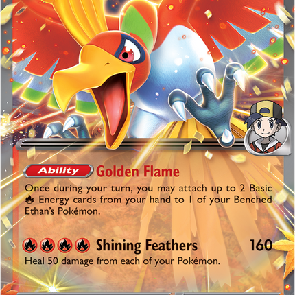 Carta Pokémon Ethan's Ho-Oh EX 026/217 - Ascended Heroes - Thunder Cards 