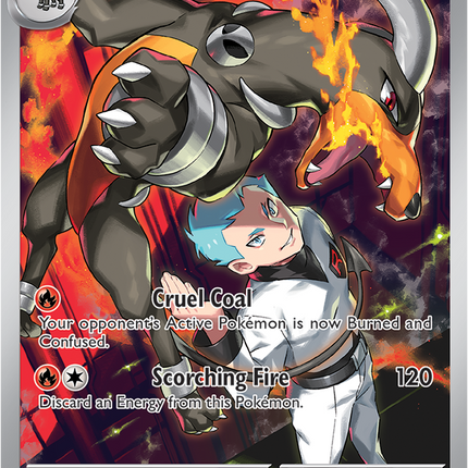 Carta Pokémon Team Rocket's Houndoom (IR) 191/182 del set Destined Rivals de Pokémon TCG en Thunder Cards