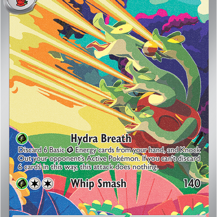 Carta Pokémon Hydrapple(IR) 188/182 del set Destined Rivals de Pokémon TCG en Thunder Cards