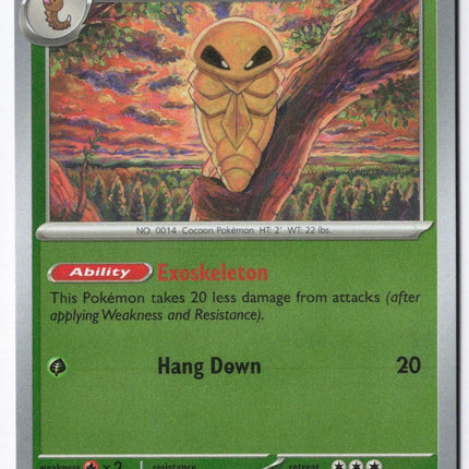 Kakuna - 002/086 - ME4: Chaos Rising (CRI) (Reverse)