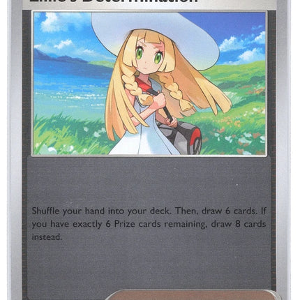 Carta Individual Pokémon Trainer Lillie's Determination 192/217, Supporter Trainer, set Ascended Heroes, Ilustración de Atsushi Furusawa- Thunder Cards México