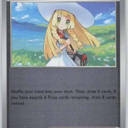 Carta Individual Pokémon Trainer Lillie's Determination Reverse 119/132, Supporter Trainer, set Mega Evolution, Ilustración de Atsushi Furusawa- Thunder Cards México