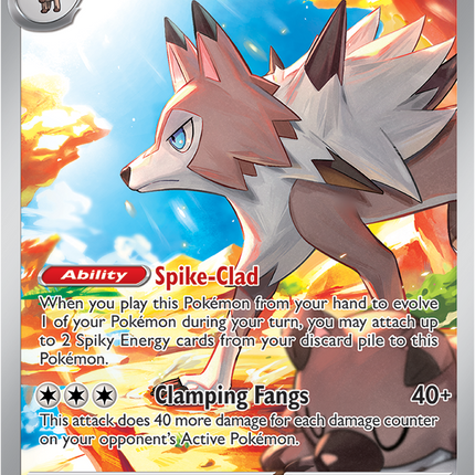 Carta Individual Pokémon Lycanroc Illustration Rare 166/159, Trainer, set Journey Together - Thunder Cards México