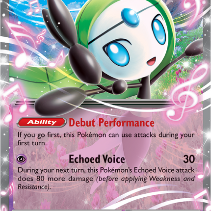 Carta Pokémon Maloetta EX 044/086 del set Black Bolt de Pokémon TCG en Thunder Cards México
