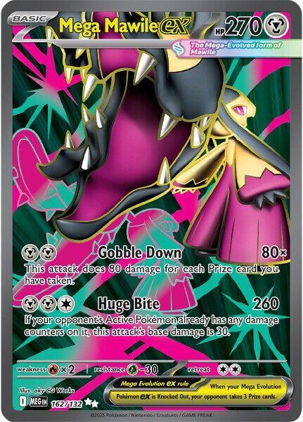 Mega Mawile EX FA - 162/132 - ME01: Mega Evolution (MEG)