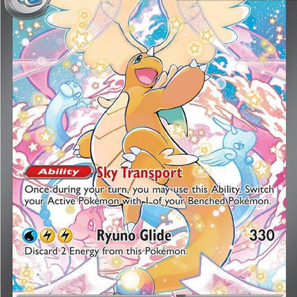 Carta Pokémon TMega Dragonite EX (SIR) 290/217 del set Ascended Heroes de Pokémon TCG en Thunder Cards