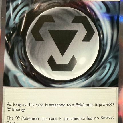 Carta Energía de Pokémon Magnetic Metal Energy 085/086, set Chaos Rising, - Thunder Cards México