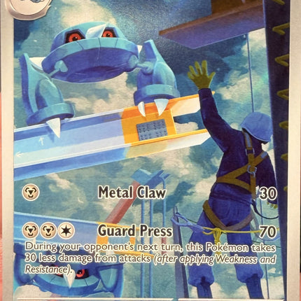 Carta Individual Pokémon Metang Ilustración Especial 094/086, Stage 1 Pokémon 100 HP, set Chaos Rising, Ilustración de Kurata So - Thunder Cards México