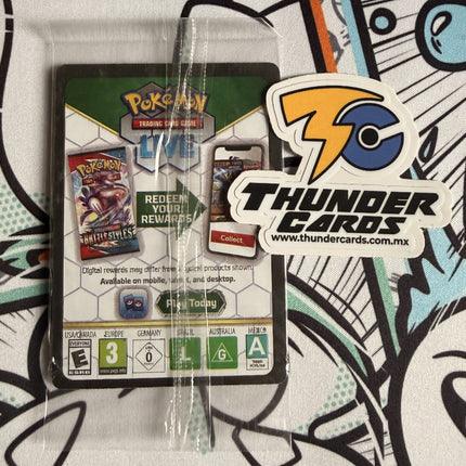 Carta Individual Pokémon 
Mew EX 053 Black Star Promo 151 Sellada en Thunder Cards México Parte de atrás 