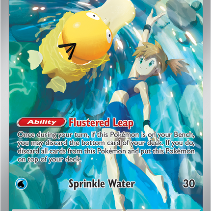 Carta Pokémon Misty's Psyduck (IR) 193/182 del set Destined Rivals de Pokémon TCG en Thunder Cards
