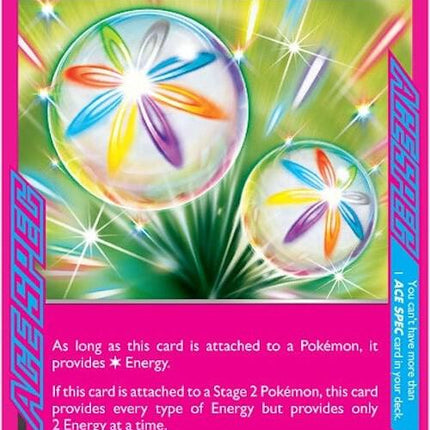 Carta Individual Pokémon Neo Upper Energy ACE SPEC 162/162 - ITEM Trainer ACE SPEC, set Temporal Forces - Thunder Cards Méxic