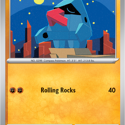 Carta Individual Pokémon Nosepass 037/088, BASIC Pokémon 70 HP, set Perfect Order, Ilustración de Jerky - Thunder Cards México