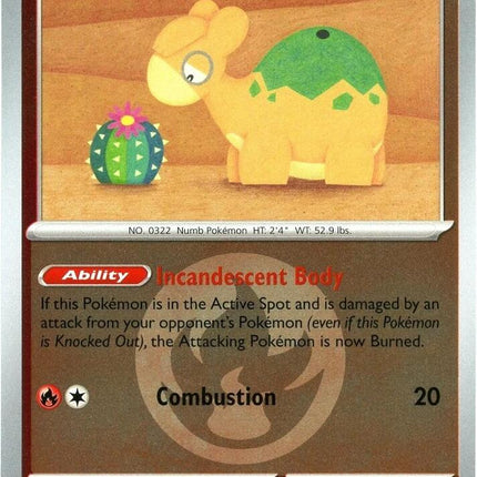 Carta Pokémon Numel 027/217 - Ascended Heroes - Thunder Cards