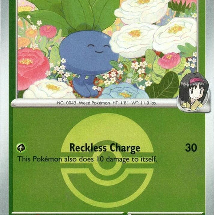 Carta Pokémon Erika's Oddish 001/217 - Ascended Heroes - Thunder Cards