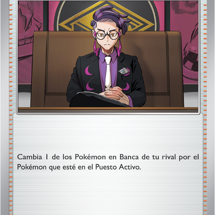 Carta Individual Pokémon Trainer Órdenes de Jefes (Corbeau) 183/217, Supporter Trainer, set Ascended Heroes, Ilustración de akagi- Thunder Cards México, Carta en Español