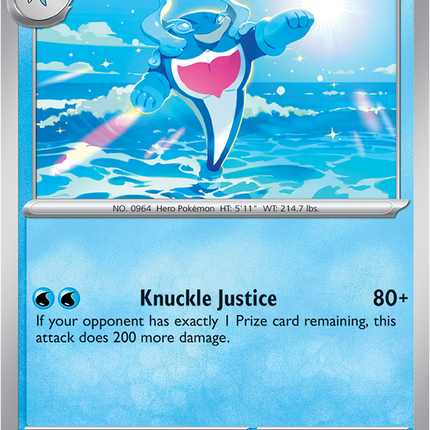 Carta individual Pokémon Palafin 022/084, set Pitch Black, en Thunder Cards México