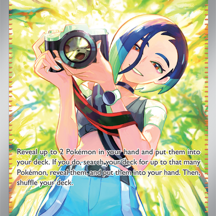 Carta Individual Pokémon 
Perrin Special Illustration  Rare 220/167 Twilight Masquerade, en Thunder Cards México