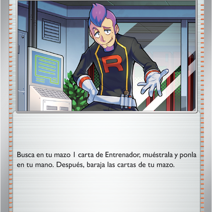 Carta Pokémon Petrel del Equipo Rocket 207/217 del set Ascended Heroes de Pokémon TCG en Thunder Cards, carta en español