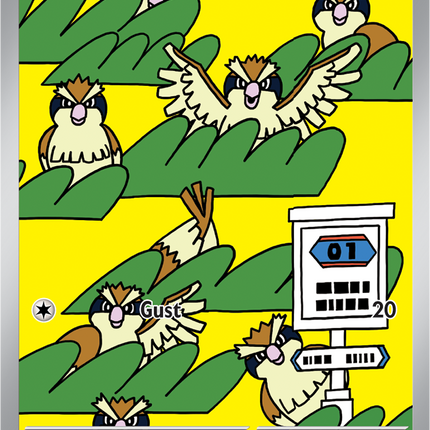 Carta Pokémon Pidgey Illustration Rare  207/197 del set Obsidian Flames TCG en Thunder Cards 