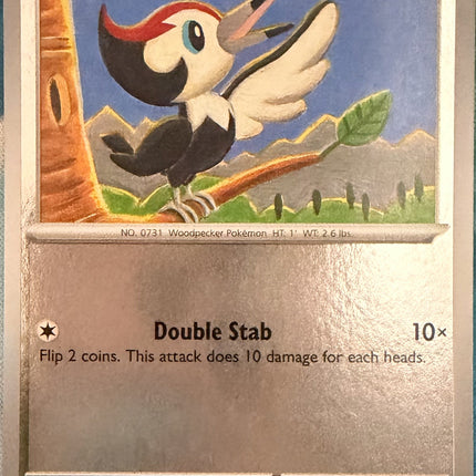Carta individual Pokémon Pikipek 066/084, set Pitch Black, en Thunder Cards México Reverse