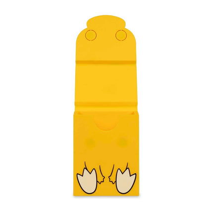 Caja portadeck oficial de Pokémon Center con diseño en relieve de Psyduck en silicona para cartas de TCG.
