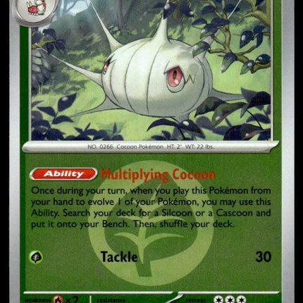 Carta Pokémon Silcoon 012/217 - Ascended Heroes - Thunder Cards