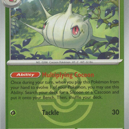 Carta Pokémon Silcoon 012/217 - Ascended Heroes - Thunder Cards