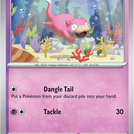 Carta Pokémon Slowpoke 057/142 del set Stellar Crown de Pokémon TCG en Thunder Cards