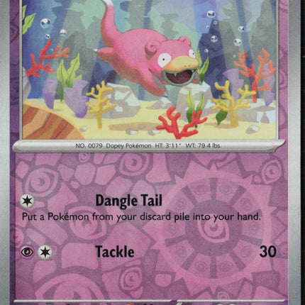 Carta Pokémon Slowpoke (Reverse) 057/142 del set Stellar Crown de Pokémon TCG en Thunder Cards