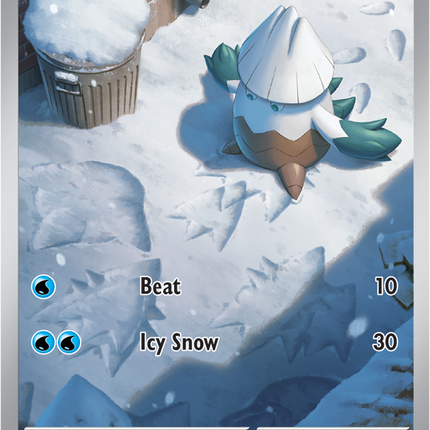 Carta Individual Pokémon Snover Illustration Rare 140/132, Trainer, set Mega Evolution - Thunder Cards México