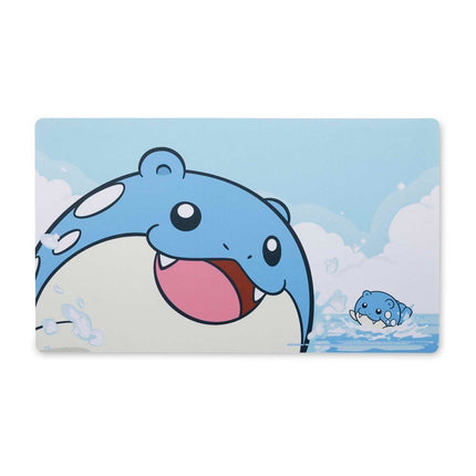 Tapete de juego oficial de Spheal con diseño detallado de Pokémon Center para TCG.