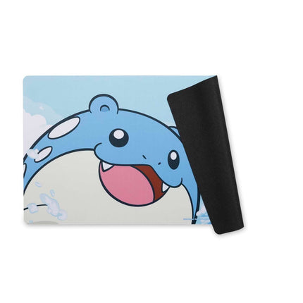Tapete de juego oficial de Spheal con diseño detallado de Pokémon Center para TCG.