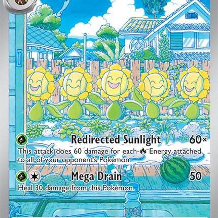 Carta Individual Pokémon Sunflora Illustration Rare 169/167, Trainer, set Twilight Masquerade - Thunder Cards México